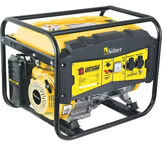 Бензиновый электрогенератор Kolner KGEG 5500М