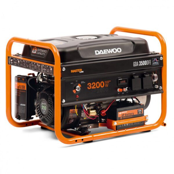 Бензиновый электрогенератор Daewoo Power Products GDA 3500