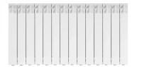 Алюминиевый радиатор отопления Fondital B4 500/100 Aleternum Bianco (14 секций)