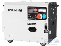 Дизельный электрогенератор Hyundai DHY-6000 SE-3