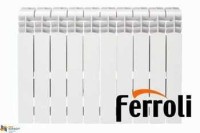 Алюминиевый радиатор отопления Ferroli Titano 500 10 секций
