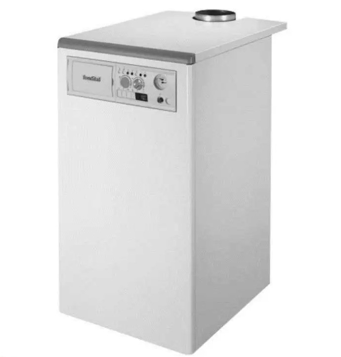 Напольный чугунный газовый котел Fondital Bali RTN 48 T