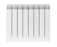 Биметаллический радиатор отопления Fondital 500/100 Bianco Alustal (8 секций)