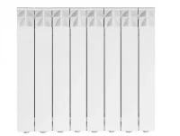 Алюминиевый радиатор отопления Fondital B4 350/100 Aleternum Bianco (8 секций)