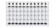 Алюминиевый радиатор отопления Fondital 350/100 Bianco Calidor Super B4 (12 секций)