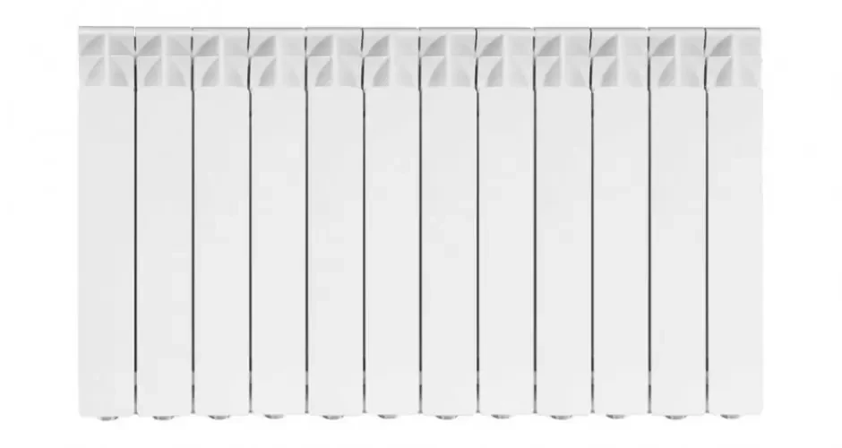 Алюминиевый радиатор отопления Fondital 500/100 Bianco Calidor Super B4 (12 секций)