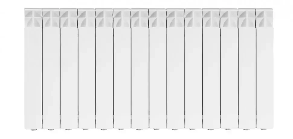 Алюминиевый радиатор отопления Fondital 500/100 Bianco Calidor Super B4 (14 секций)